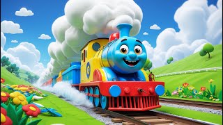 Choo Choo Train 🚂🎵 | Nursery Rhymes & Kids Songs for Toddlers & Preschoolers | Learn ABC, Numbers