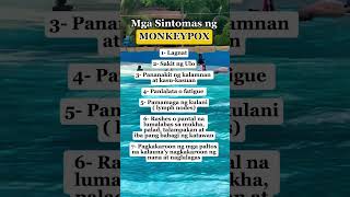 MGA SINTOMAS NG MONKEYPOX #health #healthtips #monkeypox #shorts #tips #lifestyle #healthadvice