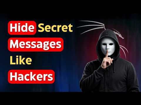 How to Hide Secret Messages Like Hackers with Kali Linux?