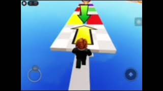 Easy obby but I can't touch the color yellow