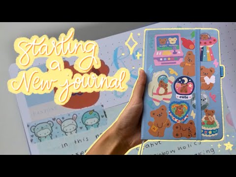 Starting a New Journal 💭 | Journal With Me ✨