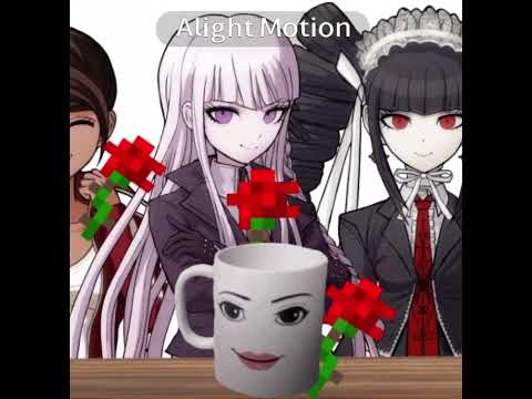 COME PICK MY ROSES‼️‼️🌹|| gift for @ghcoffeee || #youtubeshorts #animtionmeme #danganronpa