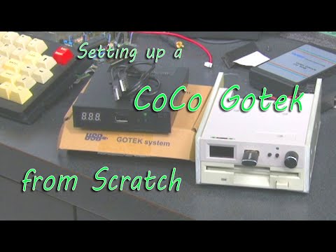 Setting up a Gotek for a Color Computer