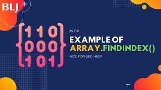 Use Array.findIndex() to get index from array of objects in JavaScript