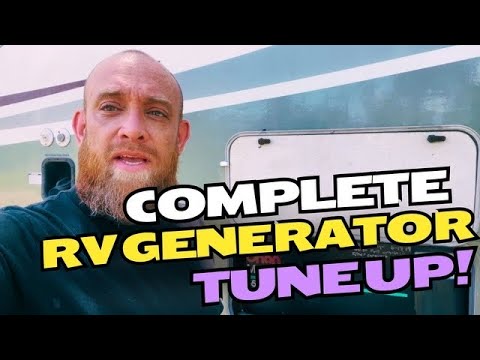 How I completely service and tune up my RV generator. It’s an Onan Marquis 5500 model HGJAB spec C.