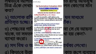 1st unit test class 10 Suggestion||First summative evaluation 2022 #shorts
