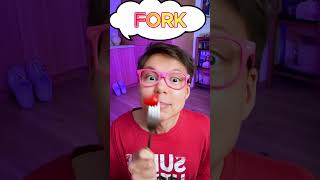 🍽️ Smart Joe Teaches Cup, Plate, Spoon & Fork 🎨 Fun Learning