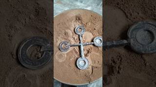 From Fire to Art Creating a Stunning Foundry Decoration Piece #shorts
