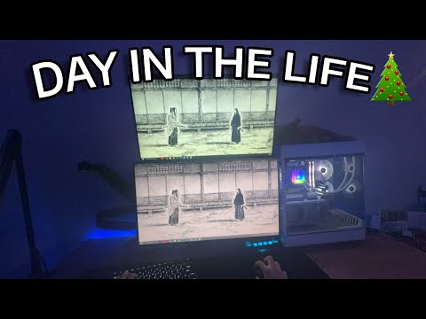 Day in the life of a small content creator