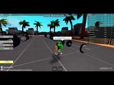 Roblox How To Level Up Fast In [Weight Lifting Simulator 2] 2017