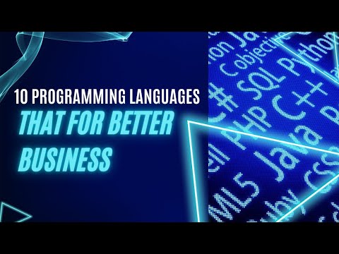 10 Programming languages for business | Programming languages | Programming languages for business