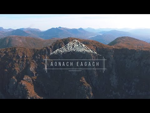 Aonach Eagach and Glencoe's Hidden Valley | By Drone
