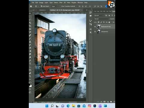 Create Speed Effect Using Photoshop Trick #shorts #photoshop #photoedit #yt20