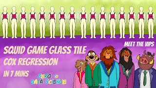 Squid Game Data Science | Episode 5 - Glass Tiles | Easy Cox Regression Tutorial