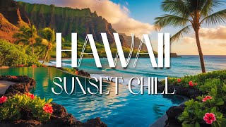 Relaxing Hawaiian Music for Sunset Chill 🌴 | Peaceful Island Vibes & Tropical Ambience 🌺