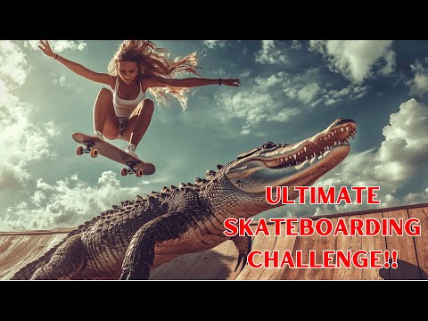 Insane skateboarding tricks and Q&A, Guess the trick quiz! Triviam #skateboarding
