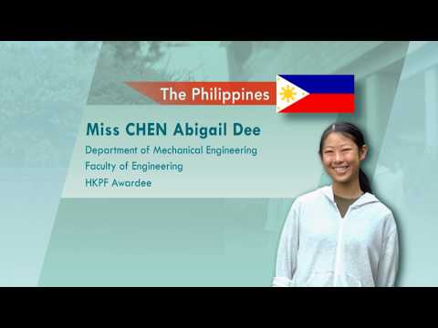 Hong Kong PhD Fellowship Awardee - Miss CHEN Abigail Dee (Department of Mechanical Engineering)