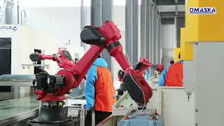 Take you into the OMASKA factory#luggage #backpack #factory #PPtrolleycase #PCABSsuitcase