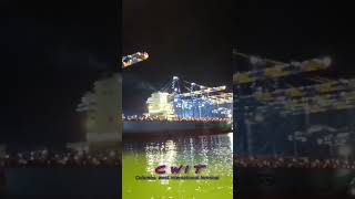 new container terminal 😮🥳🤩|CWIT | newly built terminal in colombo port 🥳🤩 #logistics #containership