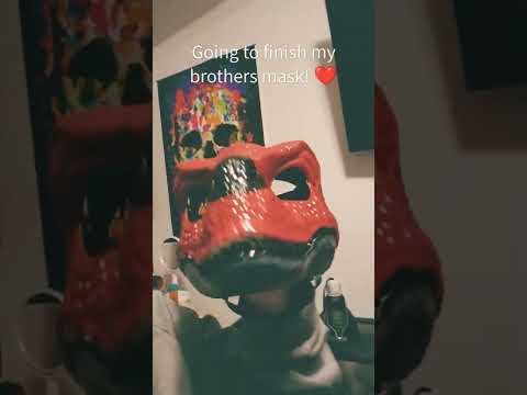 Finishing my brothers mask! Name suggestions?