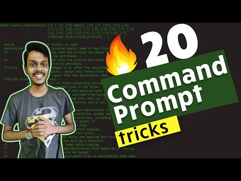 Command Prompt Tutorial 2020 | Command Prompt Tricks | Command Prompt For Programmers