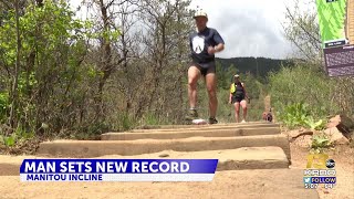 Avid hiker known as 'Crazy Bob' breaks record on Manitou Incline - for going down