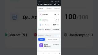 Sbi clerk live #testbook#english #quant #mocktest #bank #trendingshorts