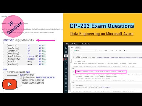 New! DP-203 Exam Questions | Super Detailed Explanations | Data Engineering on Azure | 2021