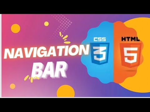 Simple Navigation Bar Using HTML & CSS Tamil