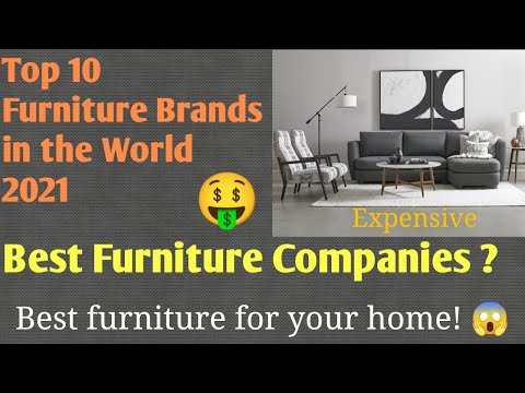 Top 10 Best Furniture Brands in the World 2021