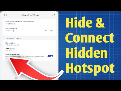How to Hide Your Mobile Hotspot | Easy Step-by-Step Guide | How to connect to hidden Wi-Fi