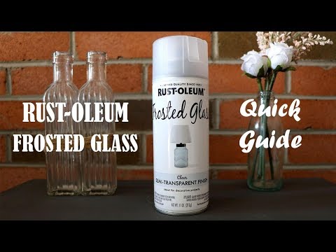 Rustoleum Frosted Glass: A Quick Guide