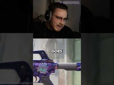 Streamer Ohnepixel Reviews FIRE Sticker Craft #ohnepixel #cs2 #gaming #shorts