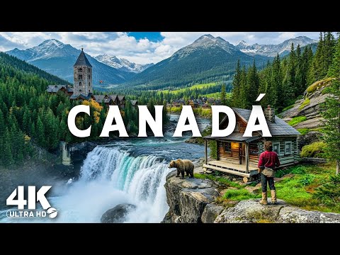 Wonders of Canada – Discover Mountains, Lakes, and Vibrant Cities | 4K Travel Video