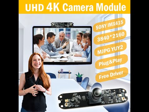 4K WebCam Module with SONY IMX415 Sensor, 2*Mic & Type C  | Midas Touch