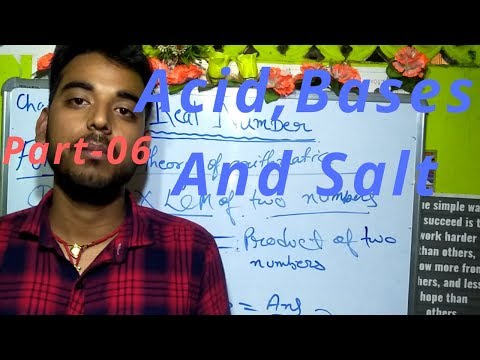 Acid,Base and Salt class 10 science cbse ! 06।#NCERT