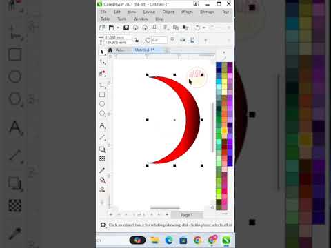 creative design on CorelDRAW #coreldraw #shorts #shortvideo #shortfeed #viral #trending  #logo #love