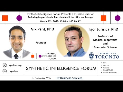 Reducing Imprecision in Precision Medicine - Igor Jurisica, PhD (University of Toronto)