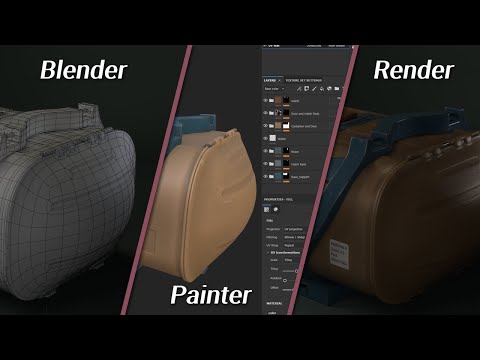 Prepare Your Blender Model for Texturing in Substance Painter