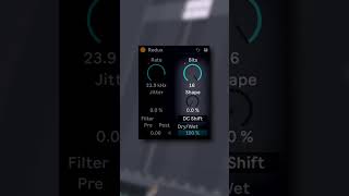 Redux (Explained in 40 Seconds)  #sounddesigner #electronicmusic #dubstep #redux #ableton #bitrate