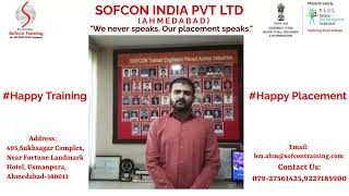 Trainee's Feedback - Rahul Amraniya | Industrial Automation Training | Sofcon Ahmedabad