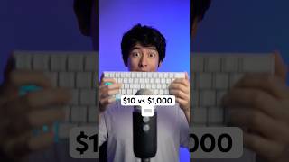 $10 vs $10,000 keyboard ⌨️ #asmr