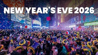 Ball Drop, Confetti, and Countdown at Times Square NYC 🎉 New Year’s Eve 2026