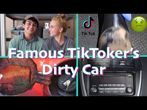 Deep Cleaning Sophia Armata's DIRTY Car | Satisfying Interior and Exterior Car Detailing