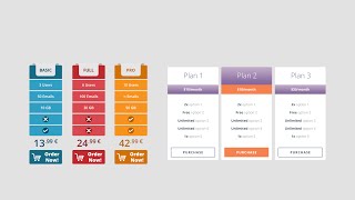 Learn HTML and CSS3 by making pricing tables with SASS