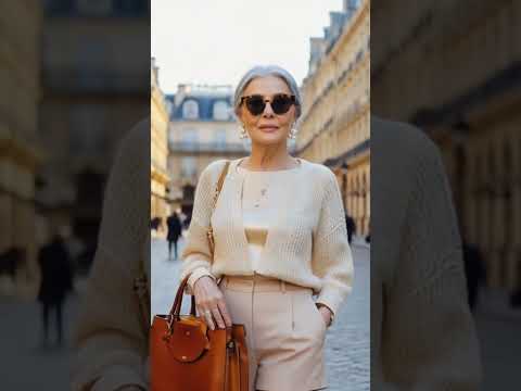Pure Parisian charm ✨ #over60style #parisstyle #quietluxury