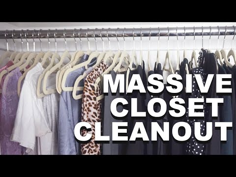 Decluttering My Closet 2020 | Massive Closet Purge
