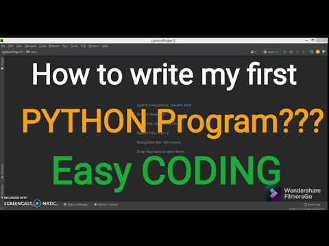 How to write my first PYTHON program? | Class 12 cbse #python #myfirstprogram