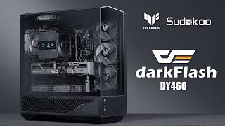 Building The Ultimate RX 9070 + 9700X Blackout Gaming PC | darkFlash DY460 + Sudokoo SK700V