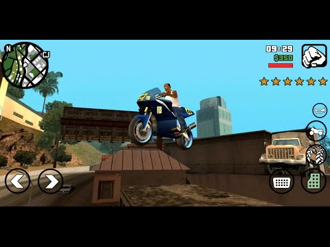 Jumping Motorcycle In GTA SAN ANDREAS